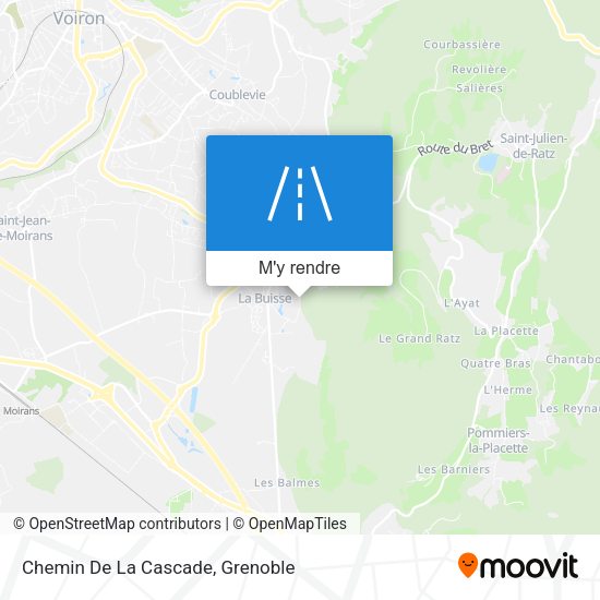 Chemin De La Cascade plan