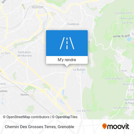 Chemin Des Grosses Terres plan