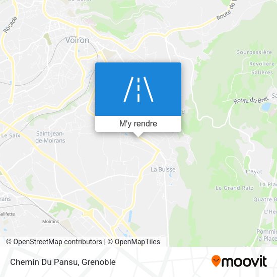 Chemin Du Pansu plan