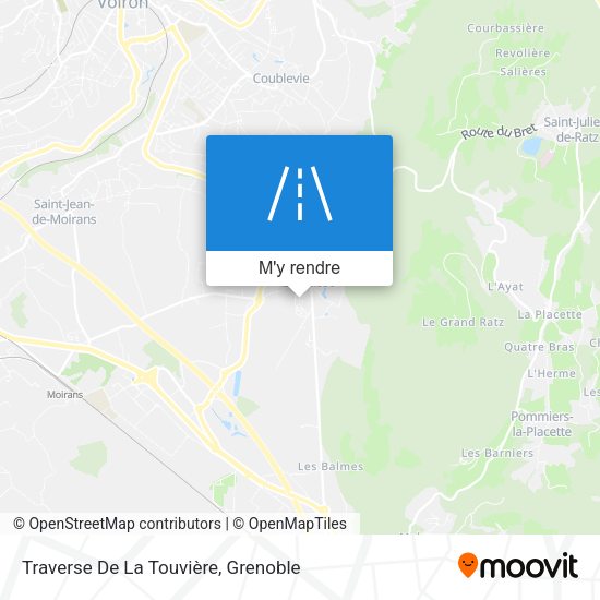 Traverse De La Touvière plan