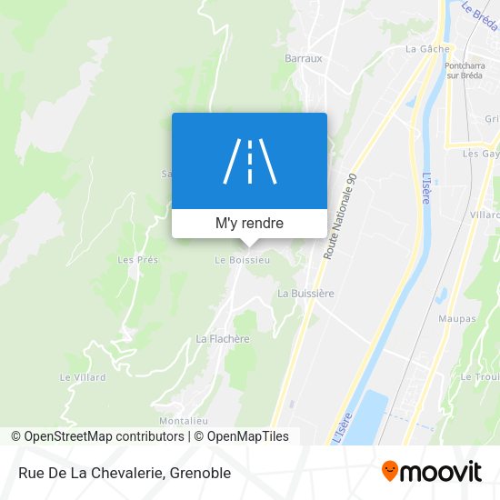 Rue De La Chevalerie plan