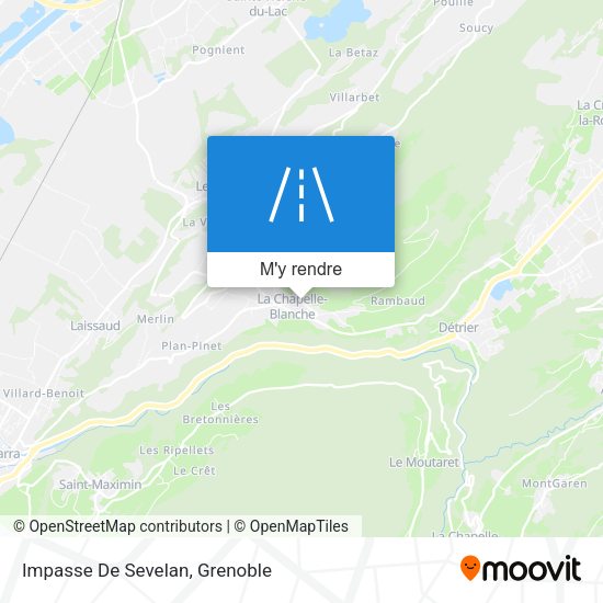 Impasse De Sevelan plan