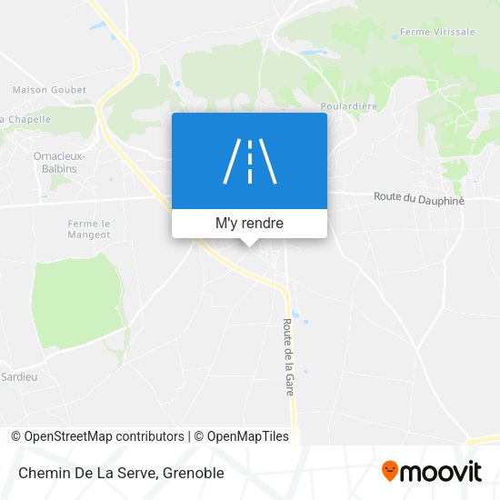 Chemin De La Serve plan