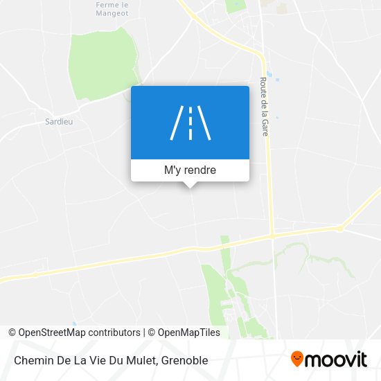 Chemin De La Vie Du Mulet plan
