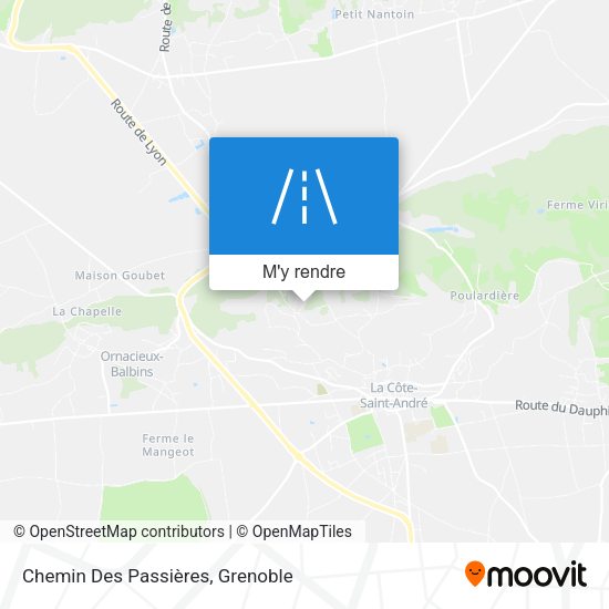 Chemin Des Passières plan