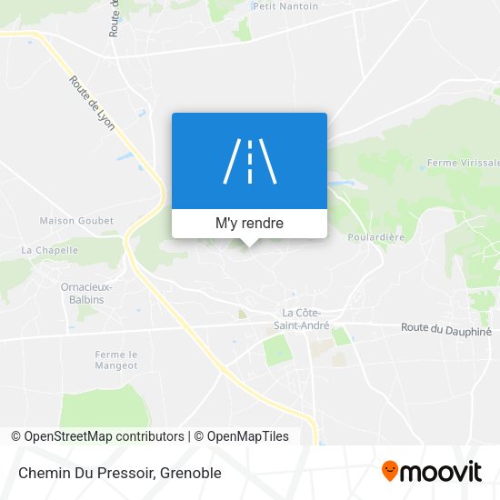 Chemin Du Pressoir plan