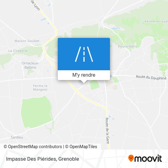 Impasse Des Piérides plan
