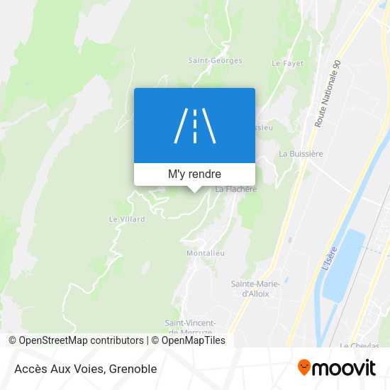 Accès Aux Voies plan