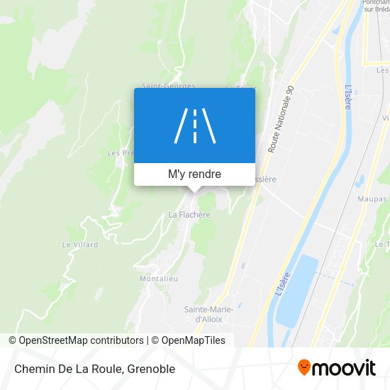 Chemin De La Roule plan