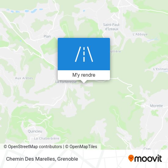 Chemin Des Marelles plan