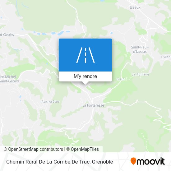 Chemin Rural De La Combe De Truc plan
