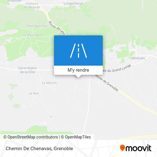 Chemin De Chenavas plan