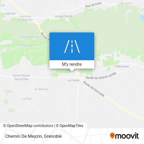 Chemin De Meyzin plan