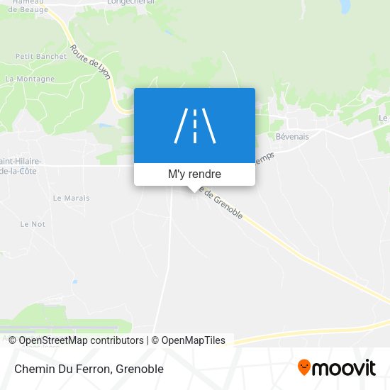 Chemin Du Ferron plan