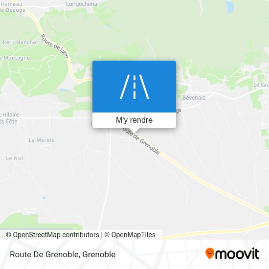 Route De Grenoble plan