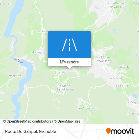 Route De Garipel plan