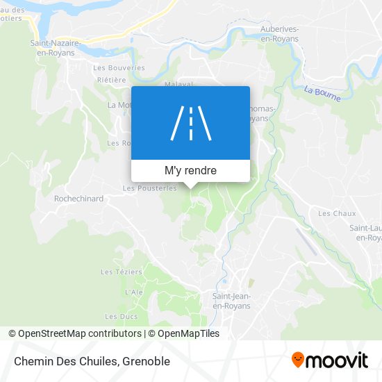 Chemin Des Chuiles plan