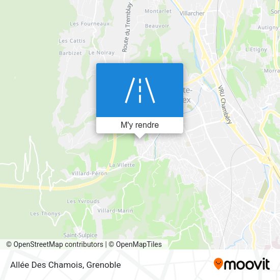 Allée Des Chamois plan