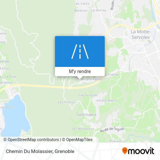 Chemin Du Molassier plan