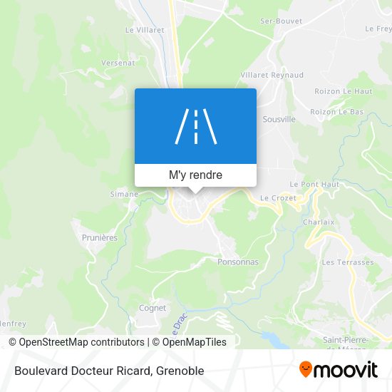 Boulevard Docteur Ricard plan