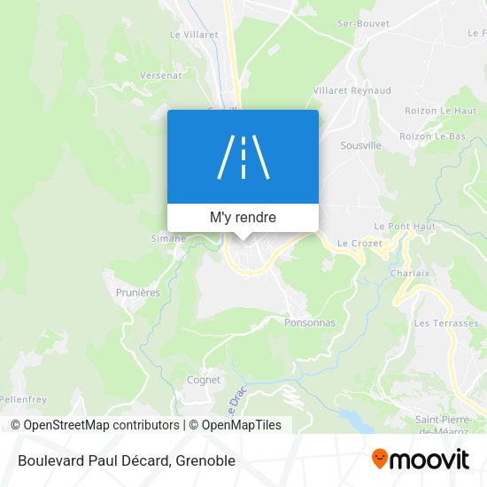 Boulevard Paul Décard plan