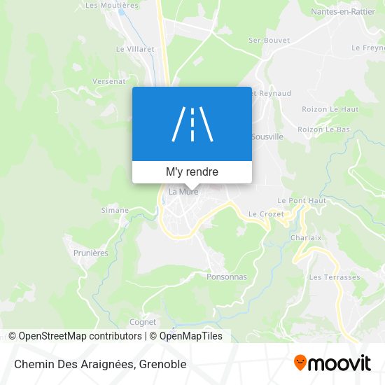 Chemin Des Araignées plan