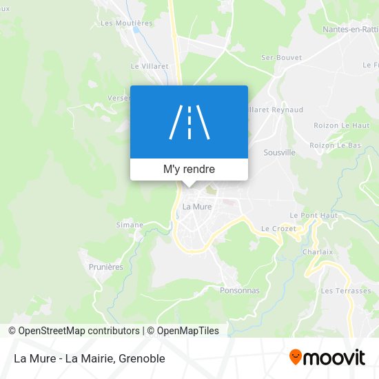 La Mure - La Mairie plan