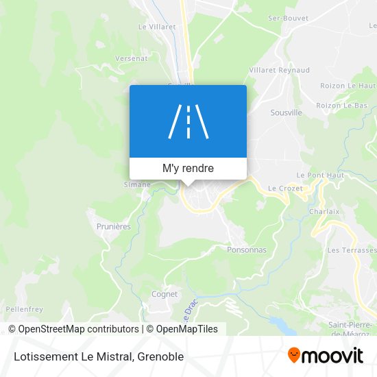 Lotissement Le Mistral plan