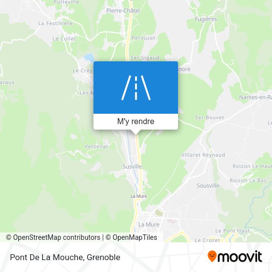 Pont De La Mouche plan