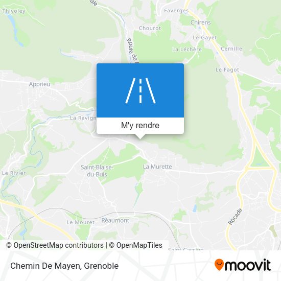 Chemin De Mayen plan