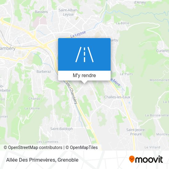 Allée Des Primevères plan