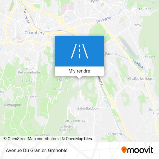 Avenue Du Granier plan