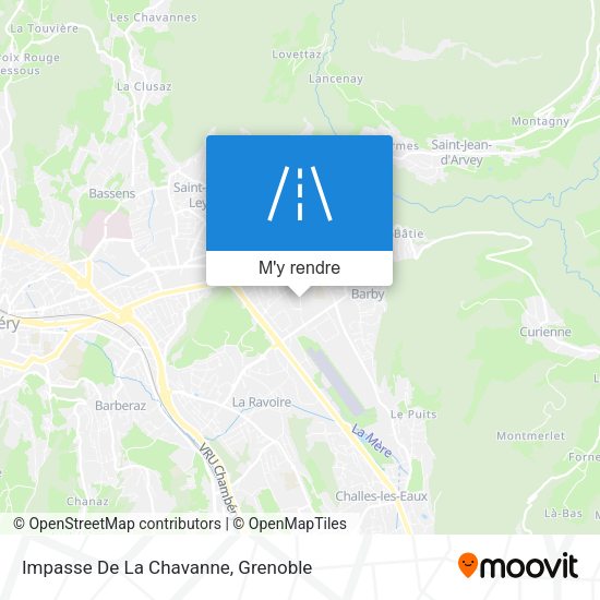 Impasse De La Chavanne plan