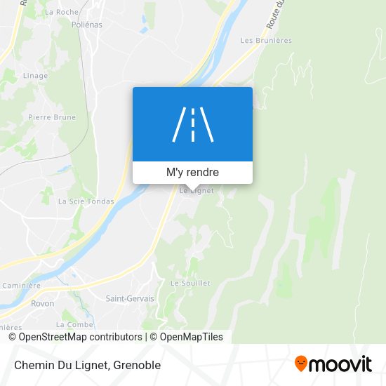Chemin Du Lignet plan