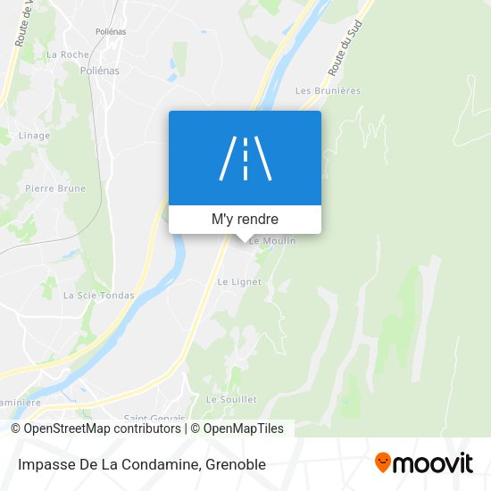Impasse De La Condamine plan