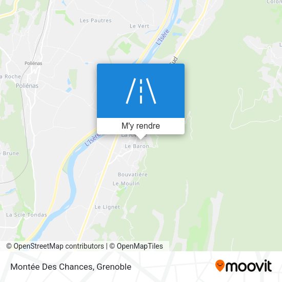 Montée Des Chances plan