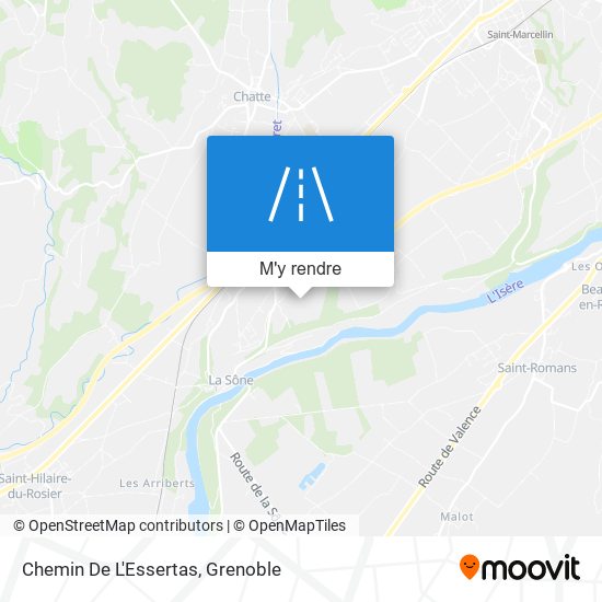 Chemin De L'Essertas plan