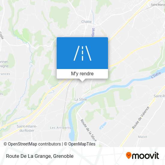 Route De La Grange plan