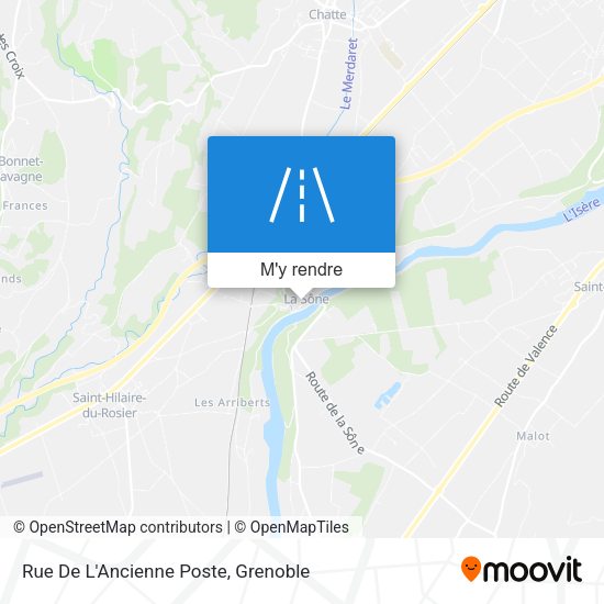 Rue De L'Ancienne Poste plan