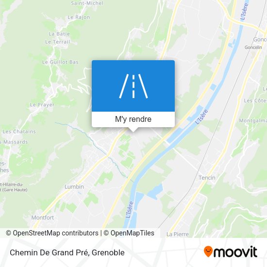 Chemin De Grand Pré plan
