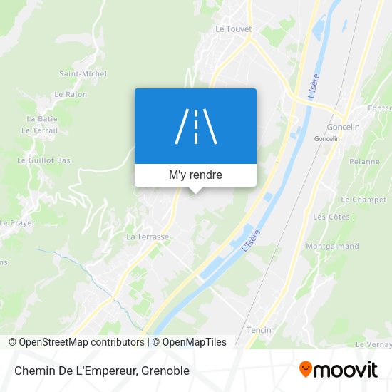 Chemin De L'Empereur plan