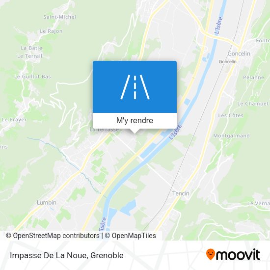 Impasse De La Noue plan