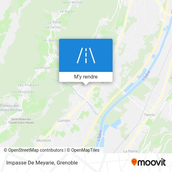 Impasse De Meyarie plan