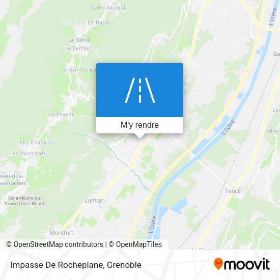 Impasse De Rocheplane plan