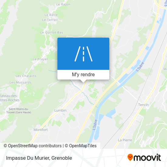 Impasse Du Murier plan