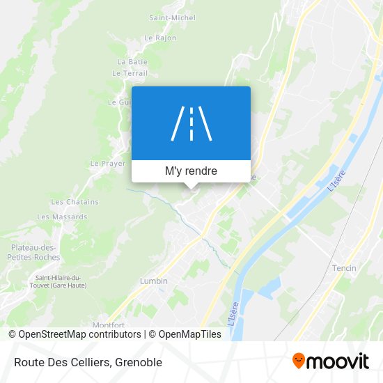 Route Des Celliers plan