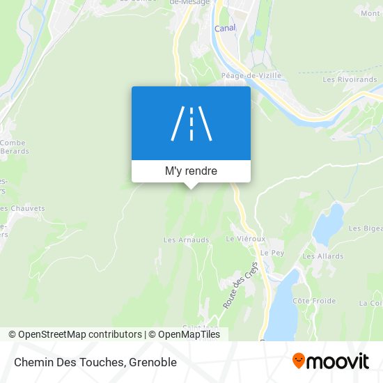 Chemin Des Touches plan