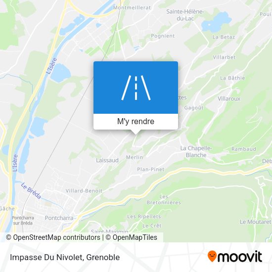 Impasse Du Nivolet plan