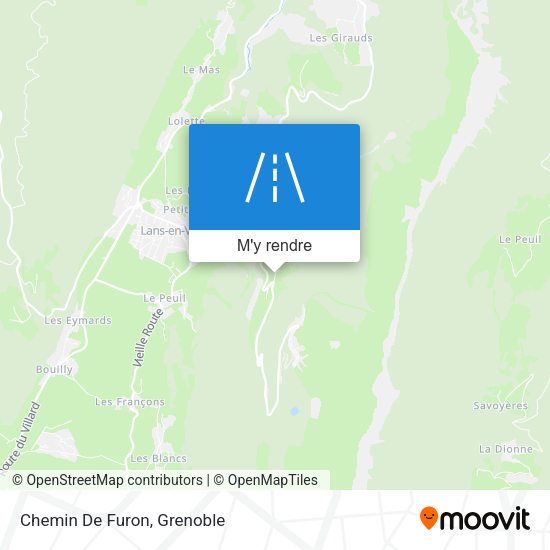 Chemin De Furon plan