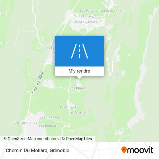 Chemin Du Mollard plan